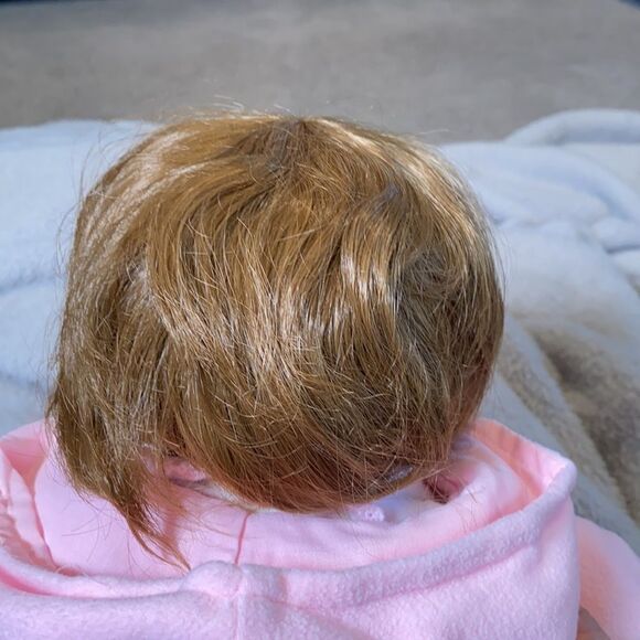 Reborn Style Baby Girl Doll with Pink Teddy Bear & Accessories NEW - Picture 6 of 10